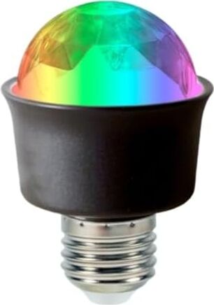 Lunatic 28253 AL-KX6882 360 Derece LED 3.3 Watt Mini E27 Duy Rgb Disko Lamba