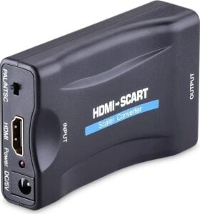 HDMI To Scart Av Video Çevirici Skart Dönüştürücü Adaptör