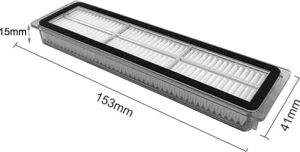 Dreame ile Uyumlu D9/d9 Max Yedek Fırça,hepa Filtre,6 Kollu Yan Fırçalı D9/d9 Max-Dreame ile Uyumlu L10/L10 Pro Yedek Hepa Filtre,fırça Aksesuar Seti -5 Parça
