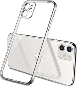 iPhone 11 Kamera Korumalı Şeffaf Silikon Kılıf