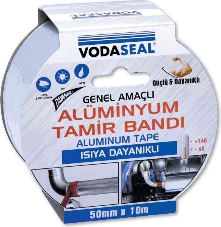 53.01.024 Tamir BANDI-50MMX10MT, Alüminyum, Isıya Dayanıklı
