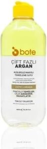 Bote Skin Care Çift Fazlı Makyaj Temizleme Suyu 400 ml Argan