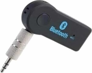 Tüm Cihazlara Uyumlu Bluetooth Aux Araç Kiti Siyah
