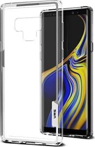 VRS93591 Galaxy Note 9 Crystal Chrome Kılıf, Arka Kapak, Şeffaf