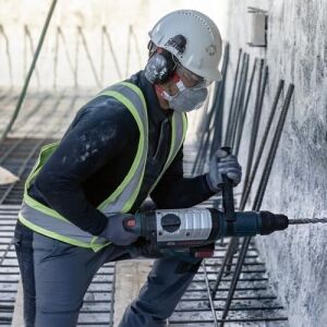 1x Pro Sds Max-4 Kırıcı Delici Delme Ucu (Donatılı Beton, Beton Bina Bloku, Ø 22,00 Mm, Professional Aksesuar Kırıcı Delici)