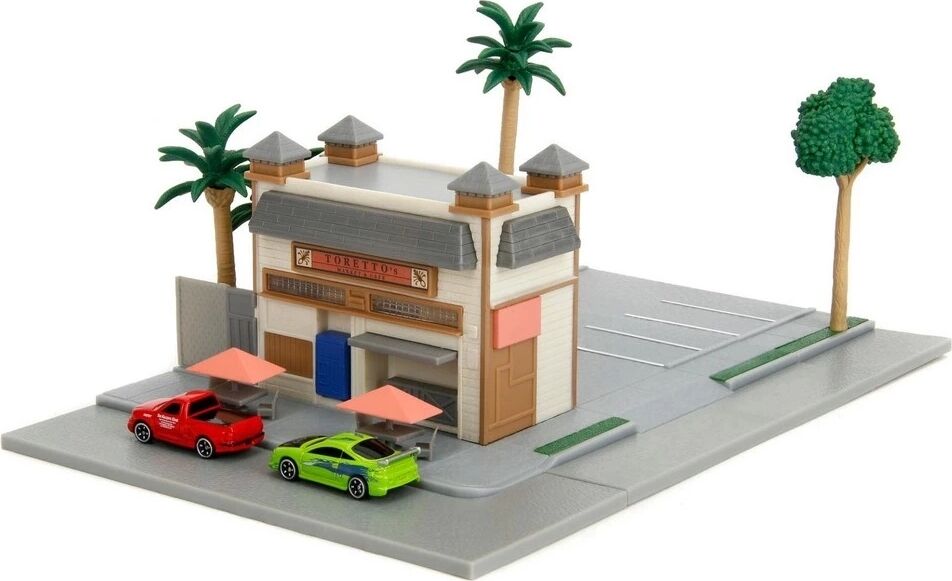 Hızlı . Öfkeli Toretto´s Café Nano Sahne Diaroma Modellemesi