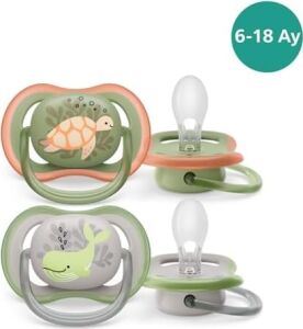 Ultra Air Emzik 6-18 Ay, 2'li Paket, Erkek