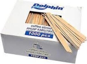 Dolphin Tahta Karıştırıcı 10CM 1000LI