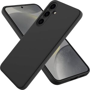 For  A35 ile Uyumlu Darbe Emici Esnek Silikon Siyah Lansman Cep Telefonu Kılıf ( A35)