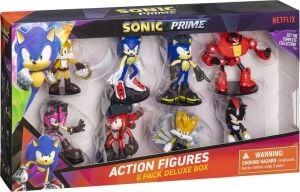 Sonic Prime 8'li Deluxe Aksiyon Figür Seti Seri 2