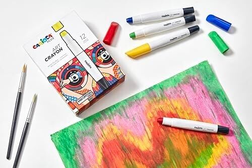 Art Crayon Boya 12'li (Sert Kutu)