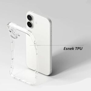 Iphone 17 Ile Uyumlu Yüksek Kalite Özel Tasarım Şeffaf Telefon Kılıfı SZR01