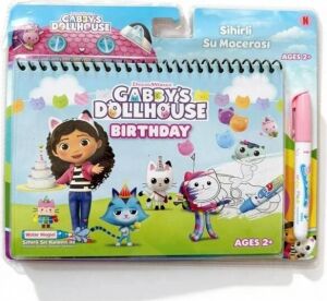 BK0011 Gabby Dollhouse Lisanslı Boyama Kitabı-Gpt