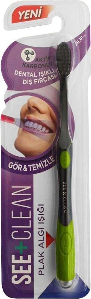 See+ Clean Dental Işıklı Diş Fırçası Yeşil