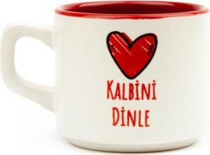 Kalbini Dinle Beyaz Venüs Kupa - Hediye Seramik Kupa