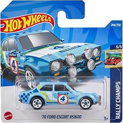 1:64 Tekli Arabalar 2022 244/250 Rally Champs '70 Ford Escort RS1600 5785-HVC30