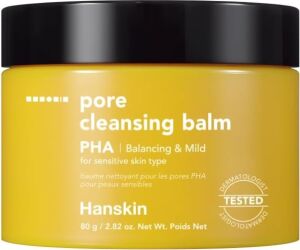 Hanskin Pore Cleansing Balm Bha - Hassas ve Kuru Ciltler Için Gözenek ve Makyaj Temizleme Balmı
