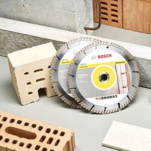 Professional Accessories Standard Seri Genel Yapı Malzemeleri Için Turbo Segmanlı Elmas Kesme Diski 115 Mm, Gri