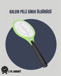 Taşınabilir Elektronik Sinek Swatter – Kimyasal Içermeyen, Ergonomik Tasarım