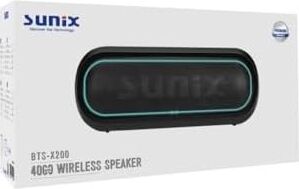 4000 Mah 50W Bluetooth Hoparlör Mavi BTS-X200
