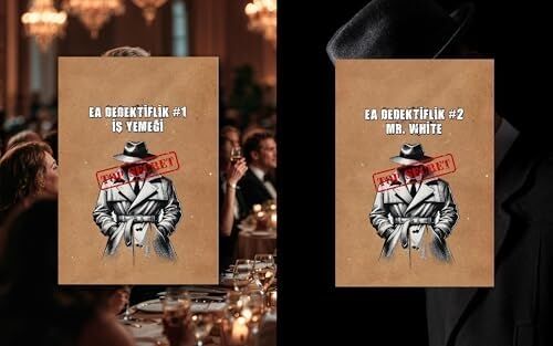 Iş Yemeğinde ve Mr White Davasında Suikast Dedektif Oyunu Ikili Paket