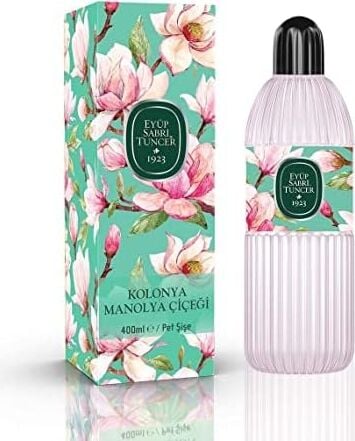 Manolya Çiçeği Kolonyası 400 ml Silindir Pet Şişe