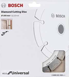 Professional Accessories Eco For Universal Segmanlı Elmas Kesme Diski 180 * 22,23 Mm-Kilit Somunlu Geniş Avuç Taşlama Makineleri Için