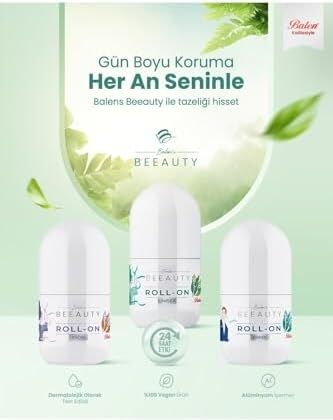 Beeauty Erkek Mineral Salt Deodorant Roll - On