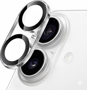 iPhone 17 Uyumlu Full Kamera Lens Koruyucu Darbe Dayanıklı Temperli Cam Tam Koruyucu Hd Şeffaf Kamera Lens Cam Film Çizilme Önleyici