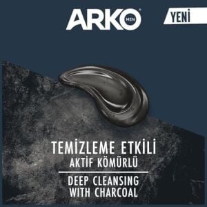 Men Tıraş Jeli Aktif Kömürlü 200 ml
