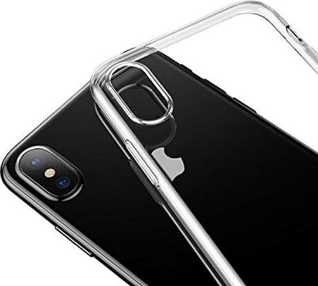 iPhone Xs Max 6.5’’ Inch Için Kılıf Ultra Ince Silikon Kapak 0.2 mm Şeffaf