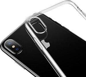 iPhone Xs Max 6.5’’ Inch Için Kılıf Ultra Ince Silikon Kapak 0.2 mm Şeffaf