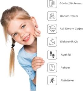 Connect Akıllı Çocuk Saati-Görüntülü Görüşme