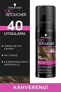 Root Retoucher Beyazları Anında Kapatan Sprey Boya Kahverengi, 120 ml