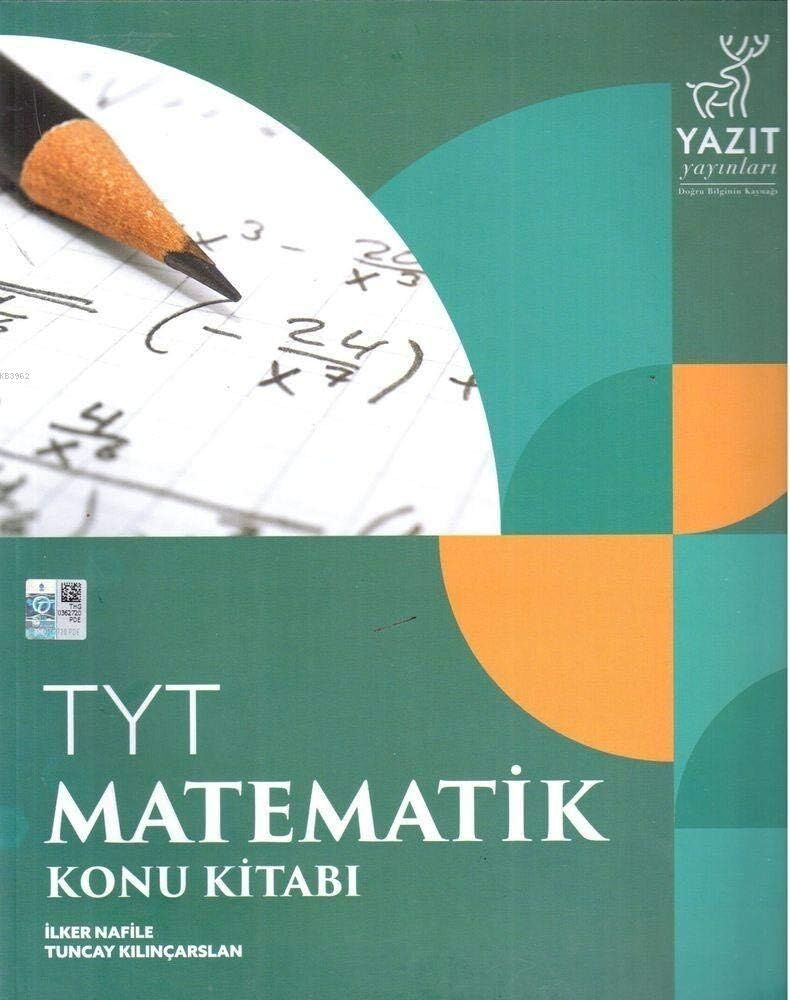 Yazıt Yayınları Tyt Matematik Konu Kitabı Yazıt