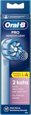Sensitive X-Filament Şarjlı Diş Fırçası Yedek Başlığı 4 Adet