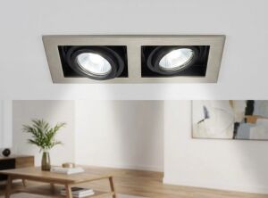 1 Adet Cata Ct 5226 Pars Satin Spot Kasası GU10 Duy