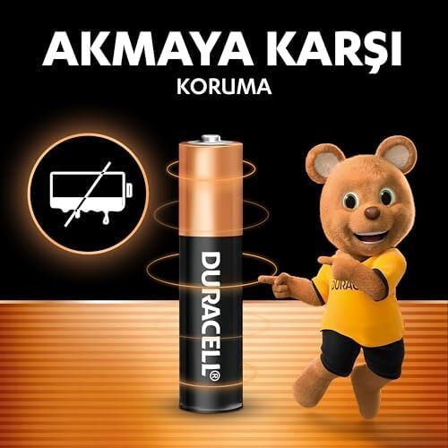 Basıc Aaa Alkalin Ince Kalem Pil (6'lı Paket) – 1,5V – Daha Uzun Ömürlü – Günlük Cihazlar Için Güvenilir Güç – Plastik Içermeyen Ambalaj - MN2400