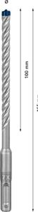 1x Expert Sds Plus-7x Kırıcı Delici Delme Uçları (Yumuşak Taş, Sert Taş, Beton, Donatılı Beton, Beton Bina Bloku, Ø 7,00X165 Mm, Aksesuar Kırıcı Delici)