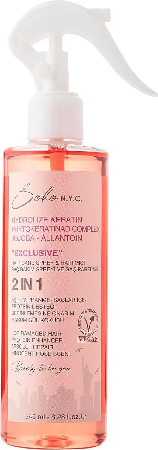 Aşırı Yıpranmış Saçlar Için Bakım Spreyi ve Saç Parfümü '''' 245 ml