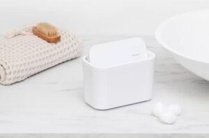 Brabantia Banyo Çöp Kutusu, Beyaz, Tek Boyut
