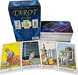 Tarot Kart Seti 78 Kartlı Sadece Kart,