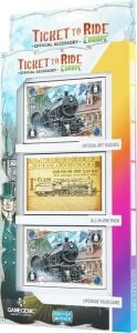 Gamegenic Ticket To Ride Europe Resmi Sanat Kolları | Hepsi Bir Arada 168 Kart Kılıfı Paketi | Kart Oyunu Tutacağı | The Ticket To Ride Europe Masa Oyunu ile Kullanım Için Tasarlandı | Tarafından