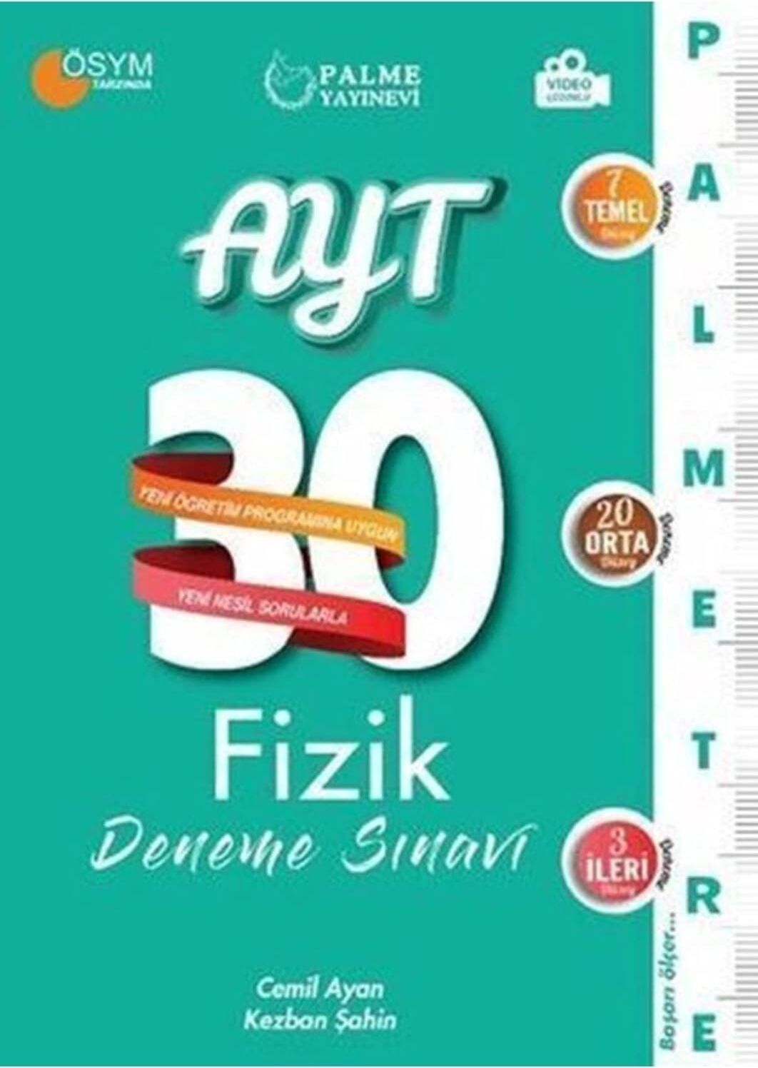 Ayt Fizik 30 Deneme Sınavı
