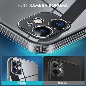 Apple Iphone 12 Mini Şeffaf Silikon Kılıf