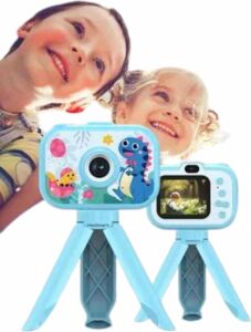 Çocuk Için Eğitici Video Kamera Ayaklı Mini Fotoğraf Makinesi