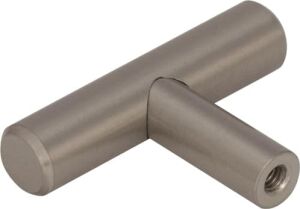 Amerock 10BX19009CSG9 Bar Çekilir 1 – 15/16 (49 Mm) Uzunluk Knob-10 PACK-19009, Sterling Nikel