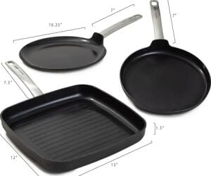 Graphite Izgara Tavası 28 cm