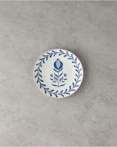 Carnival Porselen Pasta Tabağı 20 cm Lacivert-Beyaz