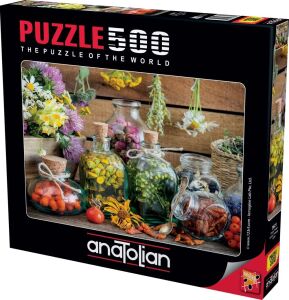 500 Parça Puzzle: Doğal Terapi